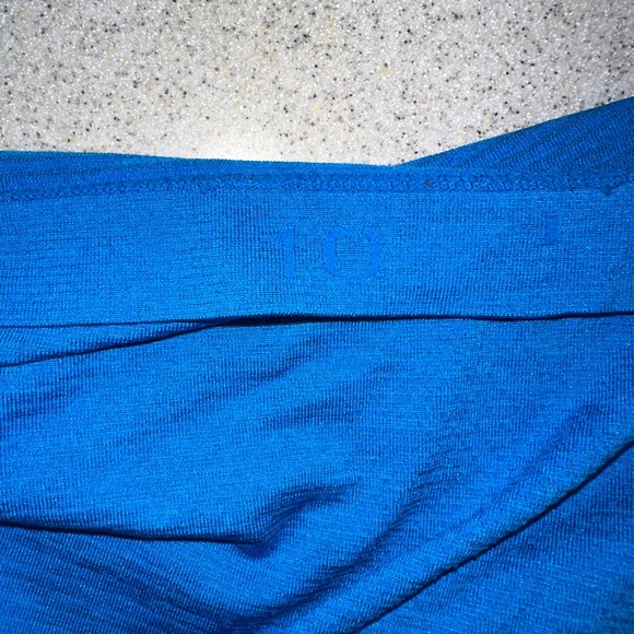 Electric Blue Lululemon Tank Top - Race Length Size 10 - Picture 4 of 4